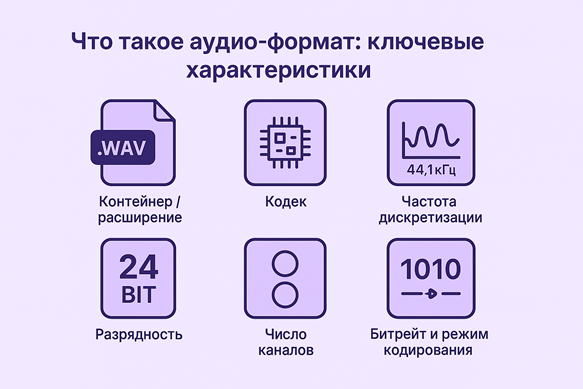 Сравнение форматов аудио